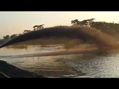 YSCSD350 ظرفیت جامد 360 cbm/h هیدرولیک برش کش کش در کار-- Yongsheng Dredger